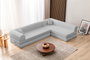 Atelier Del Sofa Legom Eco Corner - Gris claro